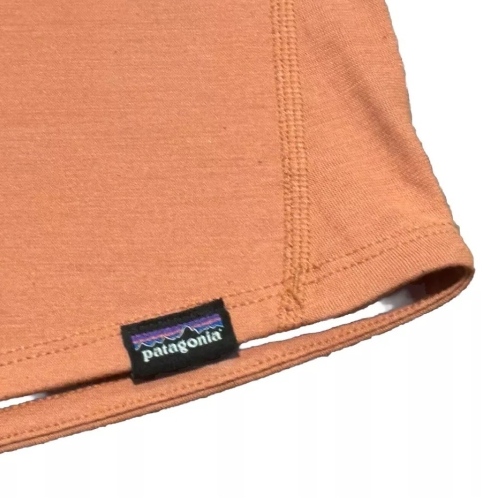Patagonia Women's Sienna Clay Color Cap Cool Quick Dry Trail Shirt Size XX SMALL - Picture 2 of 4